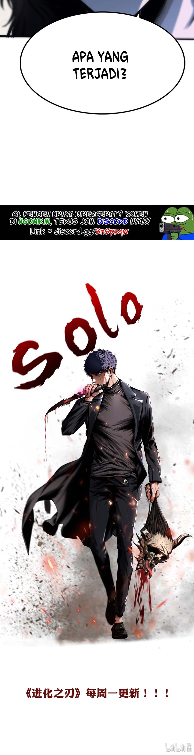The Blade of Evolution – Walking Alone in the Dungeon Chapter 09 Gambar 45